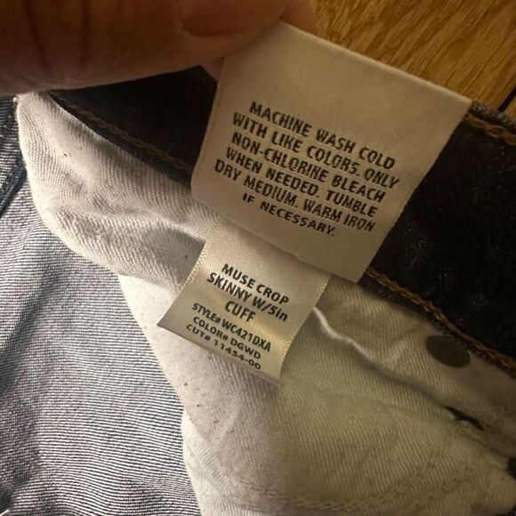 Hudson Jean muse crop skinny 5in cuff 30 - Picture 6 of 9